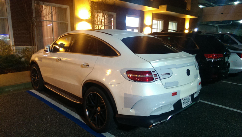 Illustration for article titled Spied in Alabama, new GLKSECoupe350BluG45CrossAMG